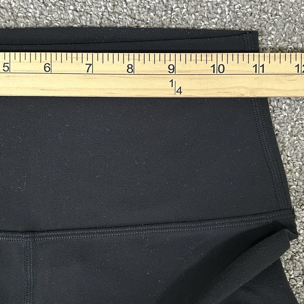 2 Pair LULULEMON Align Cropped Leggings- Women's 4 - Black & Camo EUC - Picture 12 of 13